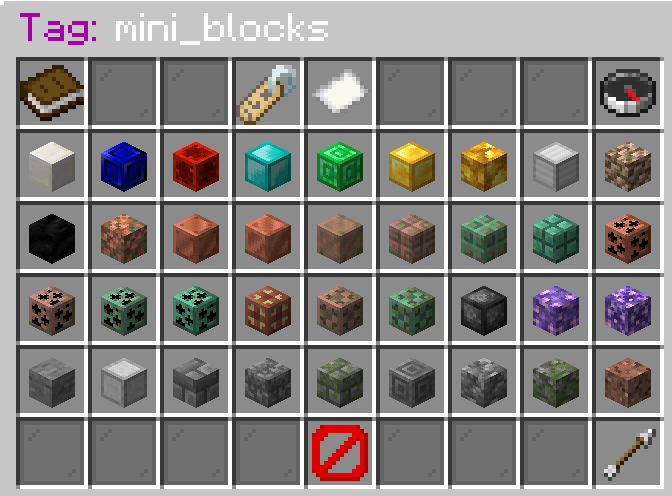 mini blocks